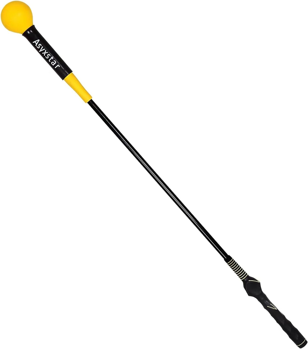 Golf Swing Trainer Aid - Golf Training Aid with Grip Trainer Training Equipment, Power Flex Swing Training Aid for Strength,Balance, and Tempo Swing Speed Trainer